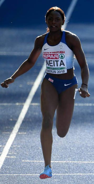 European Championships: GB's Dina Asher-Smith pulls up with cramp whilst Daryll Neita wins bronze in women's 100m final