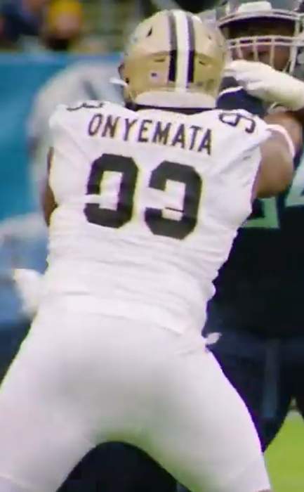 Saints DT David Onyemata suspended 6 games by NFL for PED violation