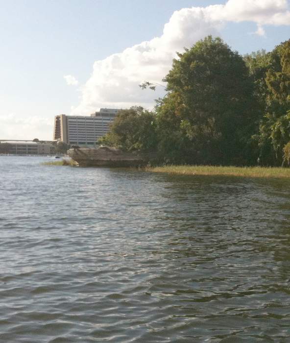 What is Discovery Island, the abandoned Disney World attraction where a man was caught camping?