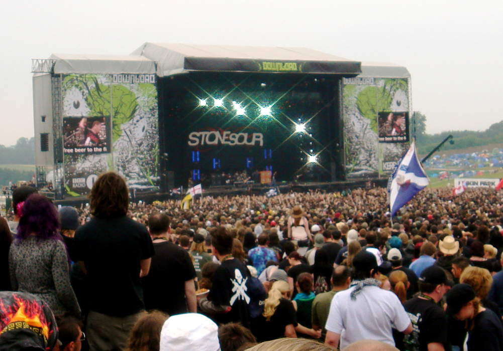 Rock fans return to scaled-back Download Festival pilot