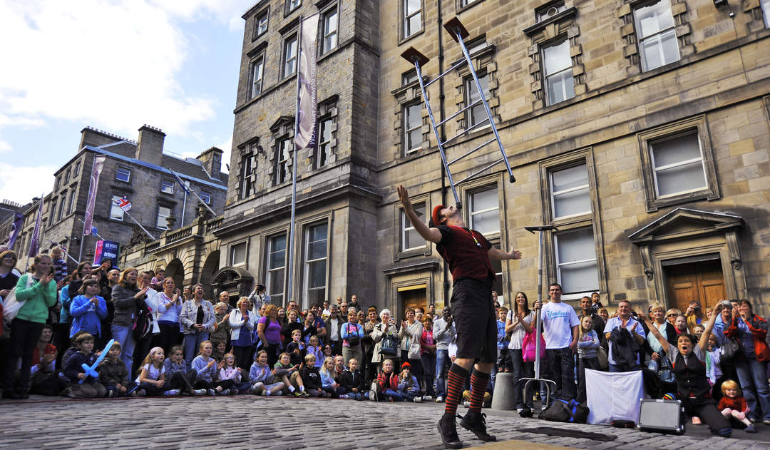 Lots of laughs for only man in audience at Edinburgh Fringe Festival show