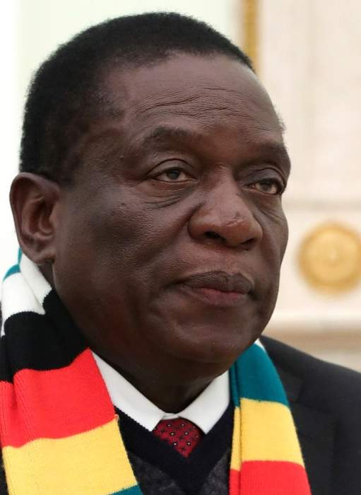 Zimbabwe's electoral commission says President Mnangagwa has won a second term