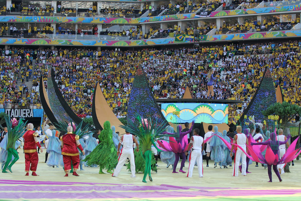 Iran government supporters, security confront protesters at World Cup