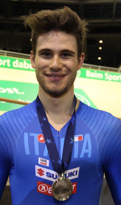 News24.com | Italy's Ganna powers to cycling world one-hour record