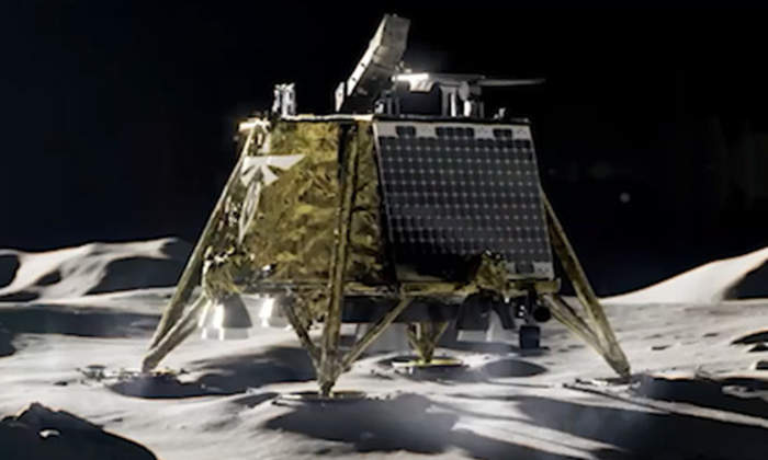 Private spacecraft Blue Ghost lands on Moon