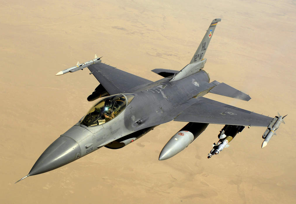 US pilot safely ejects from crashing F-16 near South Korea
