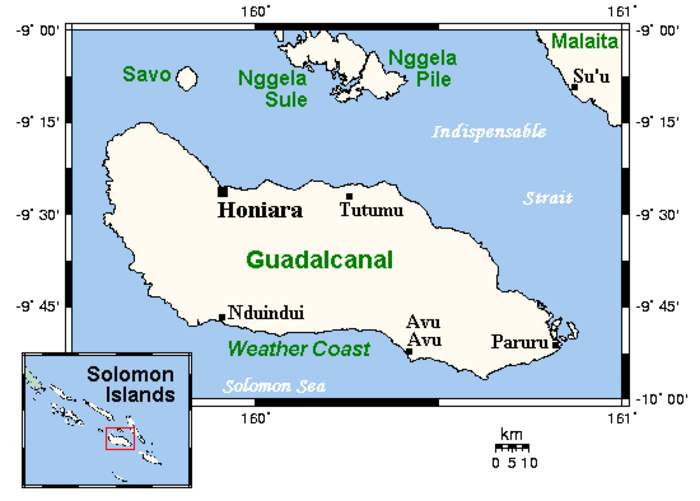 Chinese land deal in Solomon's Guadalcanal disrupts access to WWII site