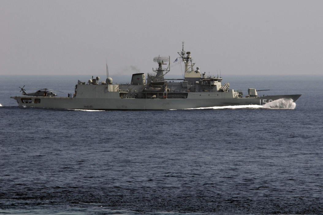 ‘We won’t be intimidated’: Australian warship sails through sensitive Taiwan Strait