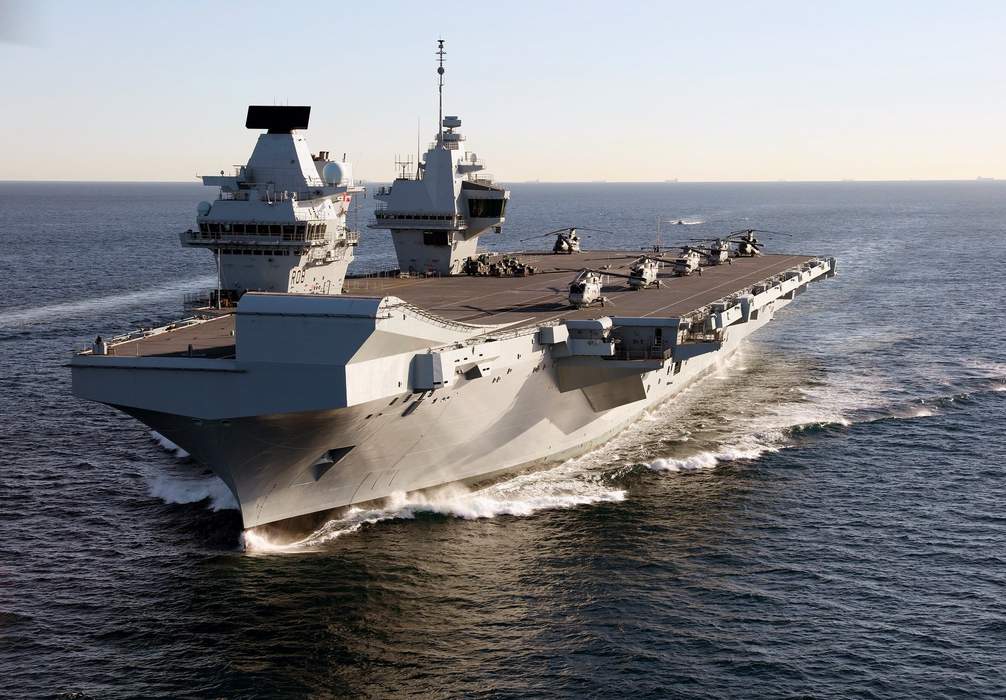 HMS Queen Elizabeth replaces HMS Prince of Wales in US trip