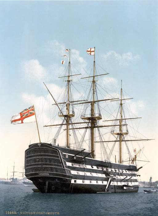 HMS Victory scale model goes on permanent display