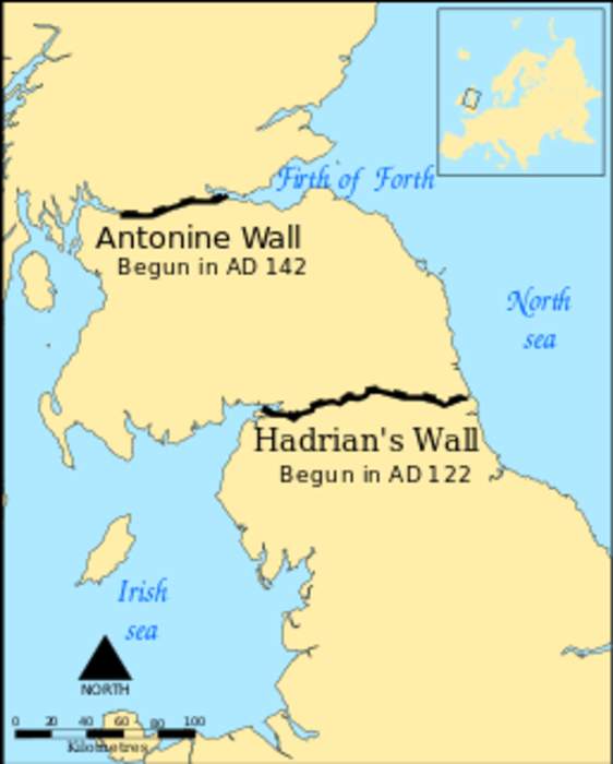 Hadrian's Wall was damaged when Sycamore Gap tree felled