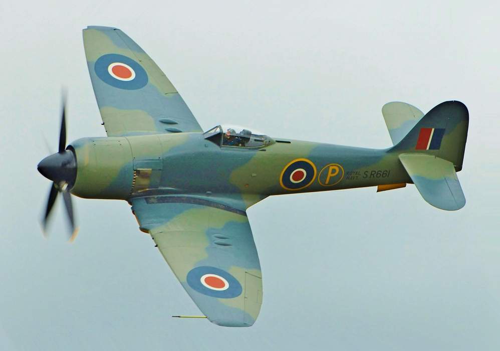 Sea Fury crash: Charity hopes fighter plane will fly again