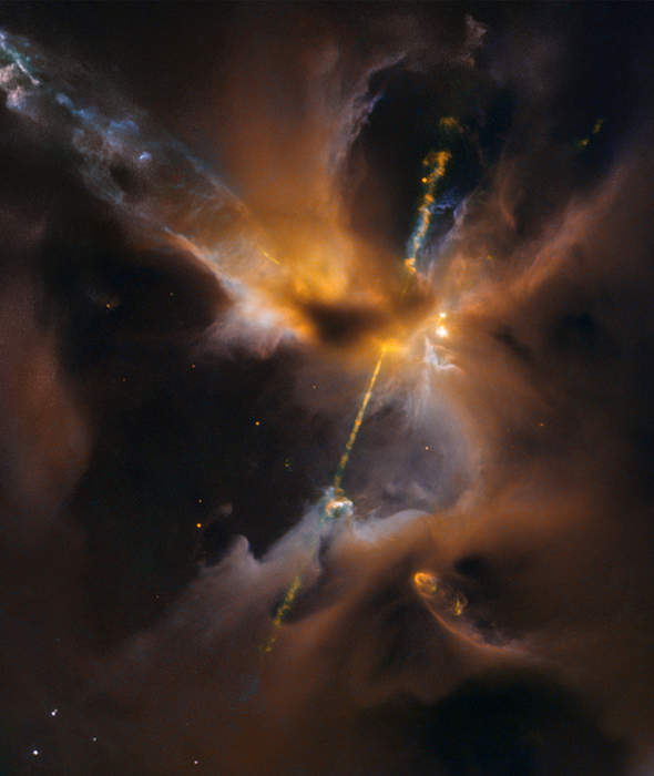 Webb Snaps Highly Detailed Infrared Image Of Actively Forming Stars
