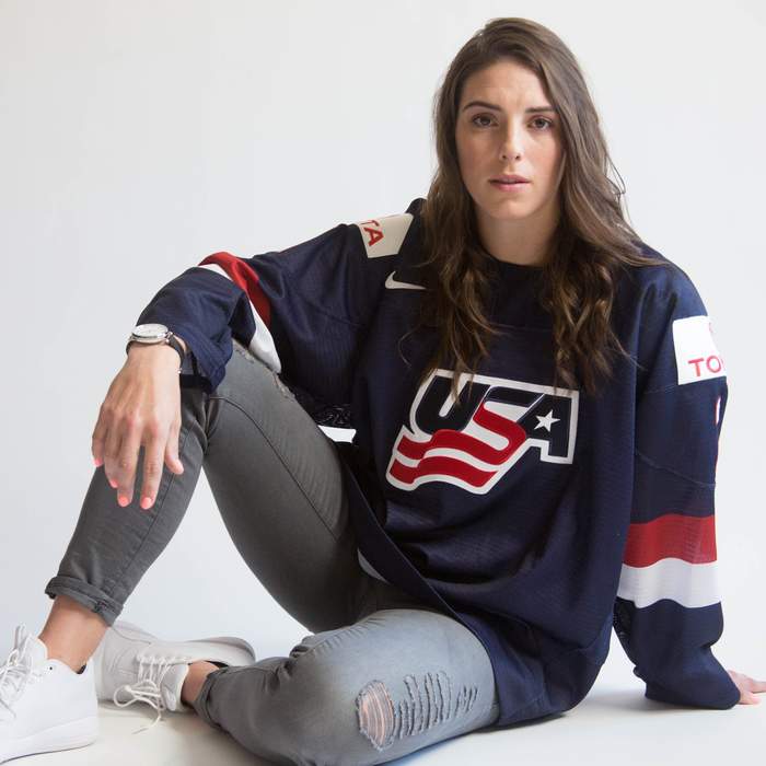 Hilary Knight has hat trick as USA beats Canada for world championships gold medal