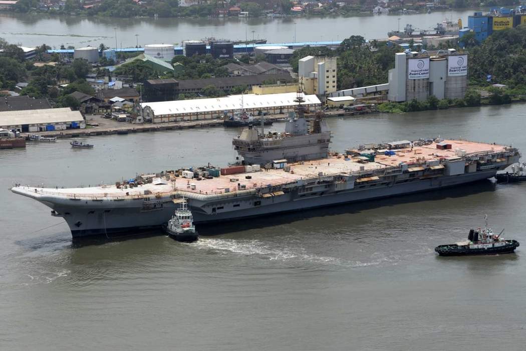 Size, speed, fleet and more: How INS Vikrant and INS Vikramaditya stack up against each other