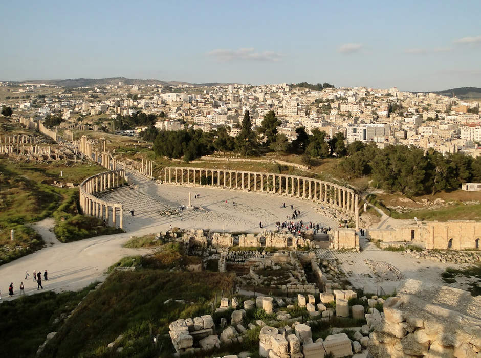 Several tourists stabbed in Jordanian city near Roman ruins: police