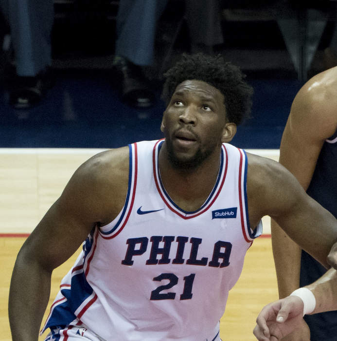 Embiid stars for 76ers after Bell's palsy diagnosis