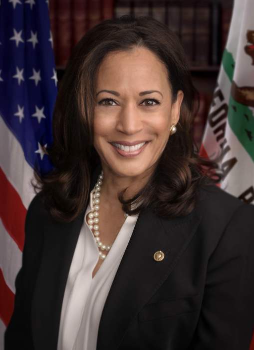 Kamala Harris sworn in as vice-president