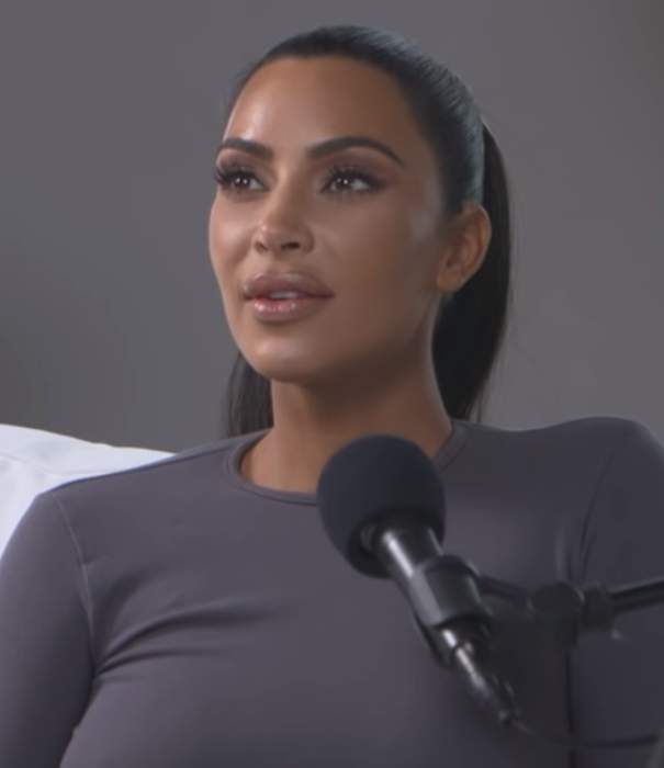 Kim Kardashian Shows Off Snake-Print Bikini in Malibu