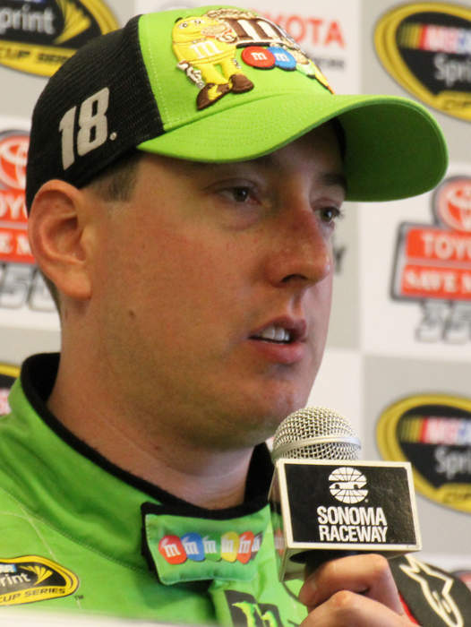 Kyle Busch Gives Wife Props For 'Inches' Roast, 'She Played That Well'
