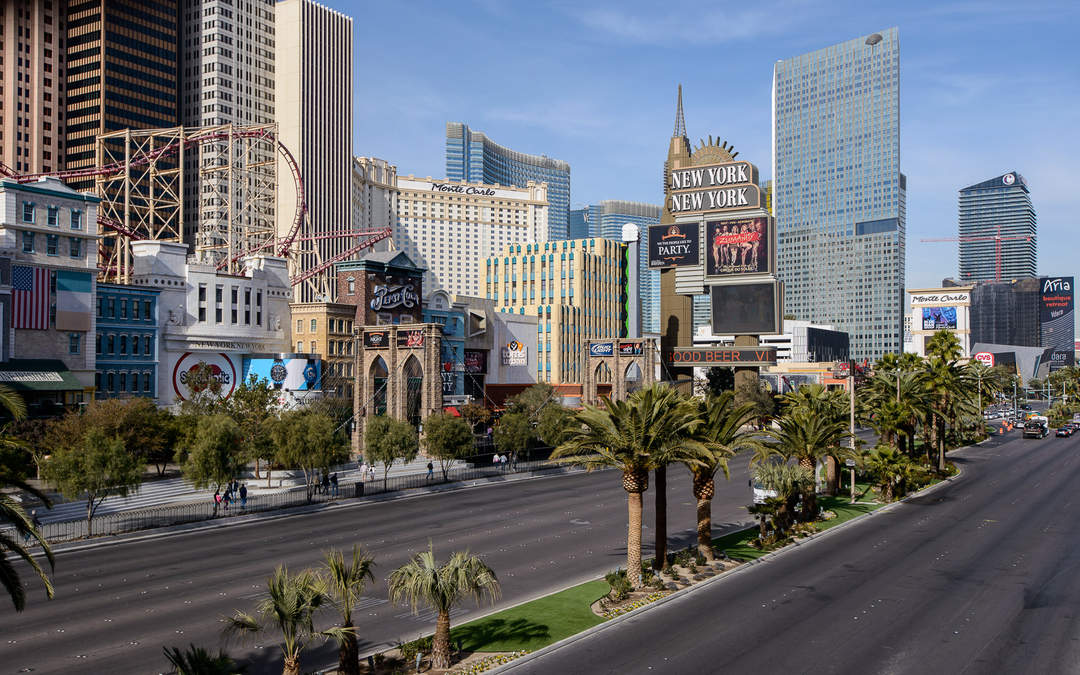 New ordinance makes stopping, standing on Las Vegas Strip pedestrian bridges a potential misdemeanor
