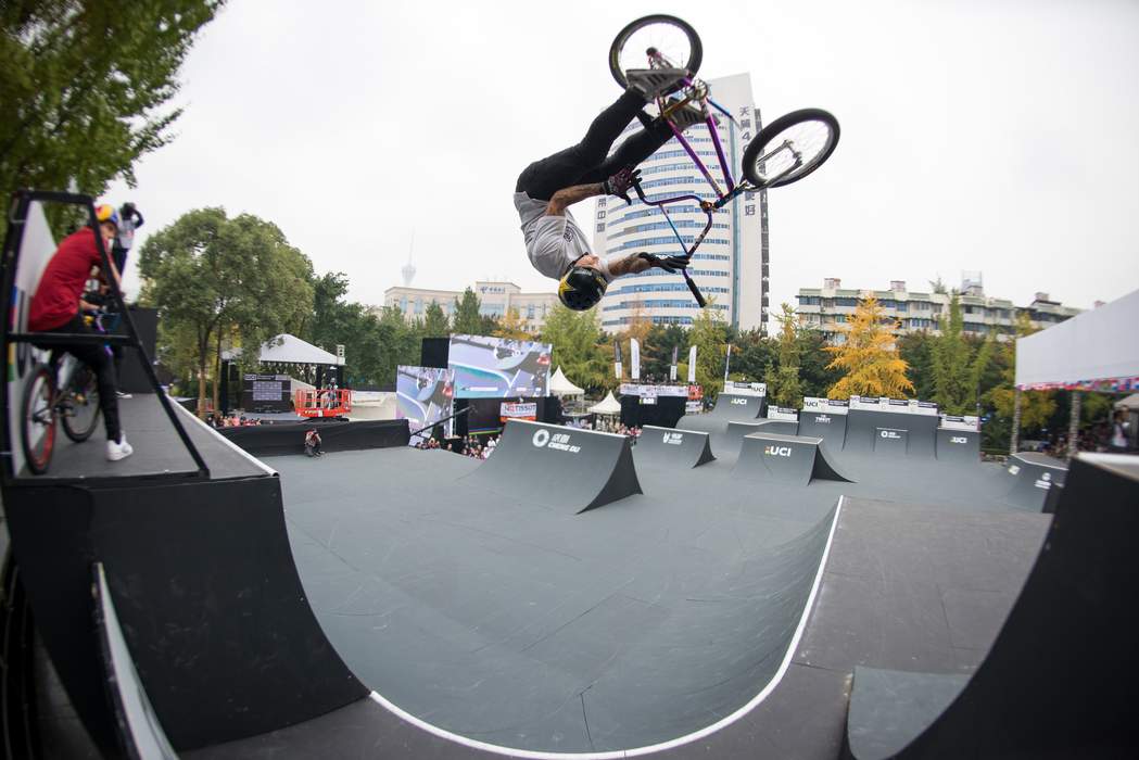 ‘I honestly can’t believe it’: Logan Martin wins gold in BMX freestyle