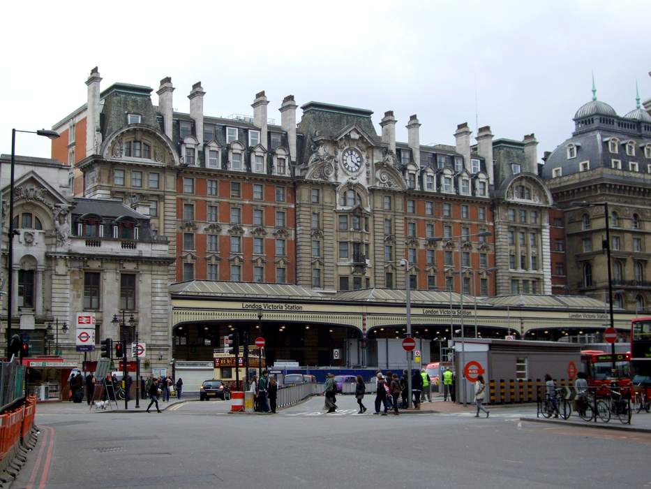 London Victoria station