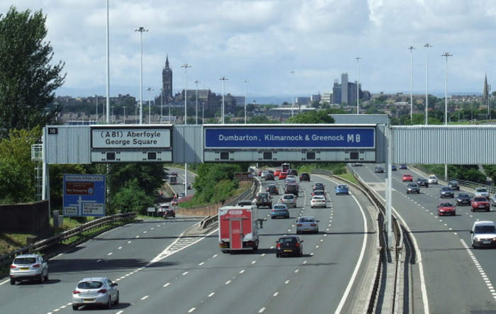 M8 motorway (Scotland)