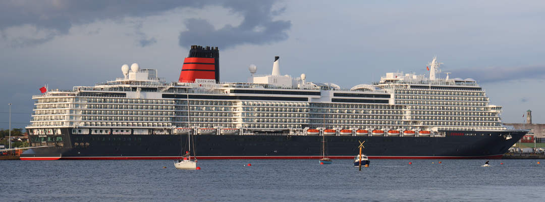 Cunard’s Queen Anne prepares for naming ceremony