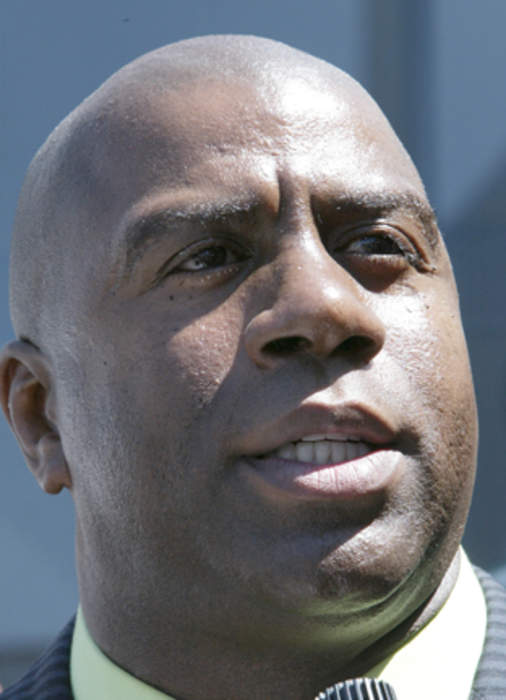 Former basketball star Magic Johnson declared a billionaire by Forbes