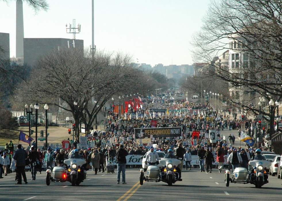 Thousands gather for first post-Roe March for Life