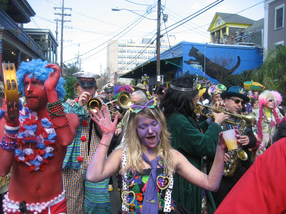 Mardi Gras marked by House floats in New Orleans