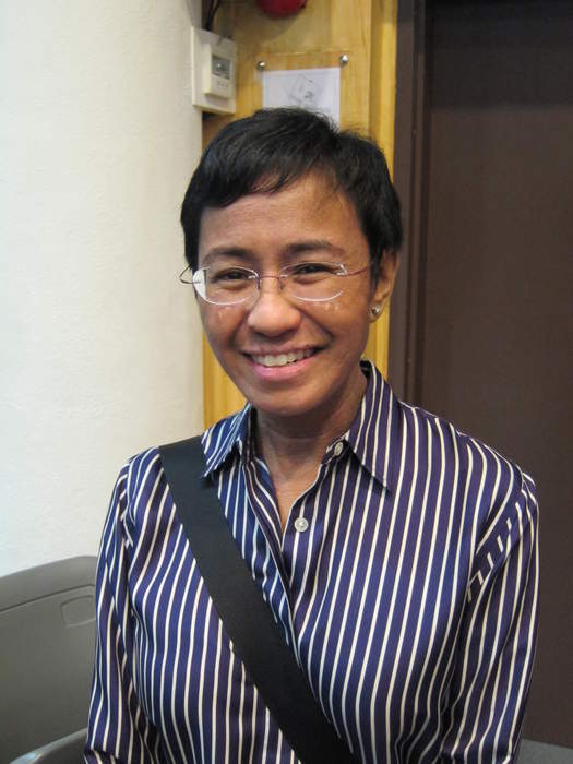 Who is Nobel Peace Prize winner Maria Ressa?