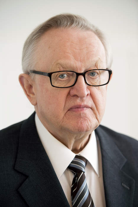 Former Finnish President Martti Ahtisaari dies at 86