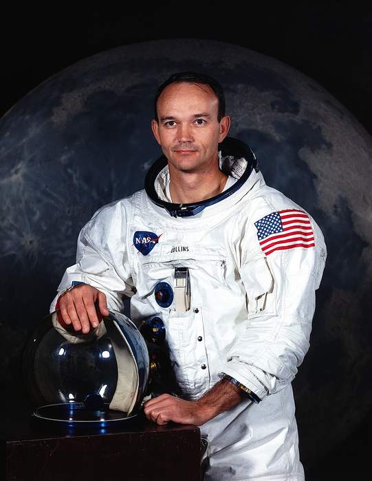 Apollo 11 astronaut returns to launch pad where first humans lifted off for the moon