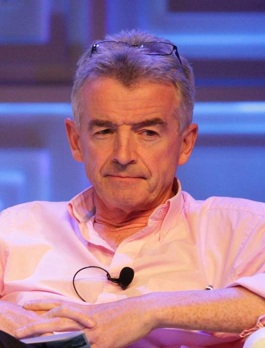 Ryanair boss laughs off getting pied in face - and brings spare shirt to AGM
