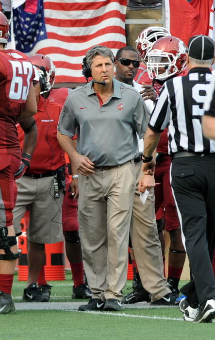 Alabama football honors Mike Leach with helmet patch in Sugar Bowl