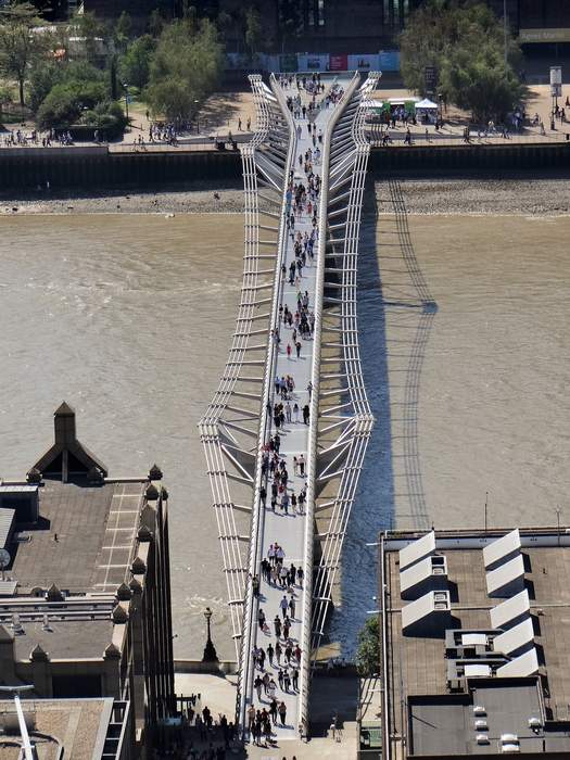 London's Millennium Bridge to close for urgent maintenance work