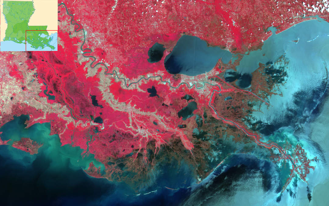 Mississippi River Delta Study Reveals Which Human Actions Contribute To Land Loss