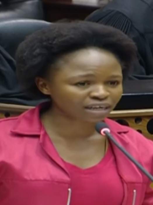 News24 | EFF MP Naledi Chirwa ordered to buy 2 gazebos, apologies for missing Hlophe vote due to sick baby