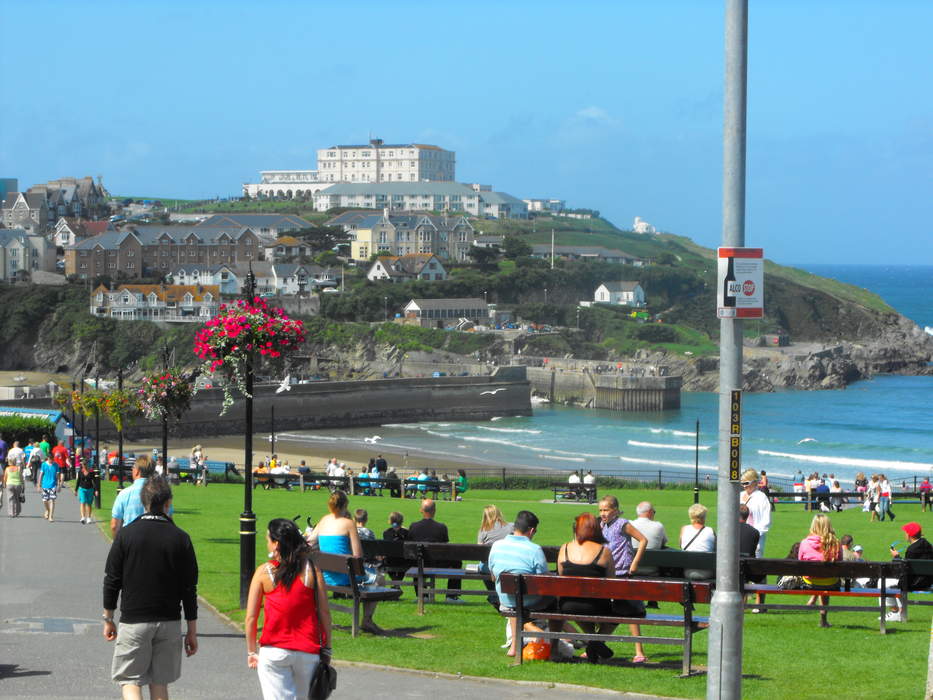 Two arrested at Newquay asylum seeker hotel protest