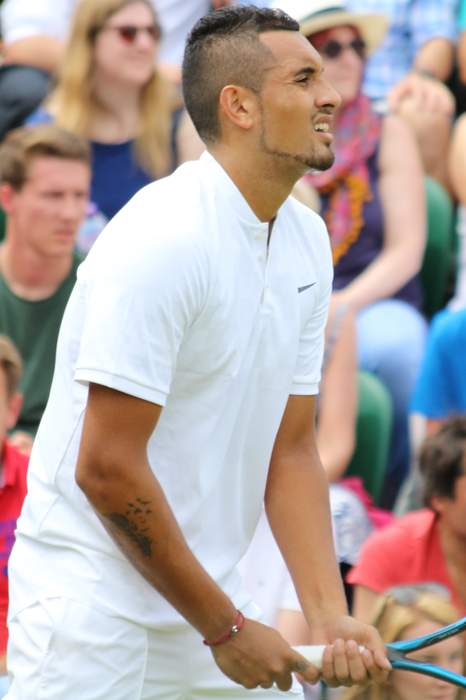 Wimbledon: Nick Kyrgios and Stefanos Tsitsipas argue at All England Club