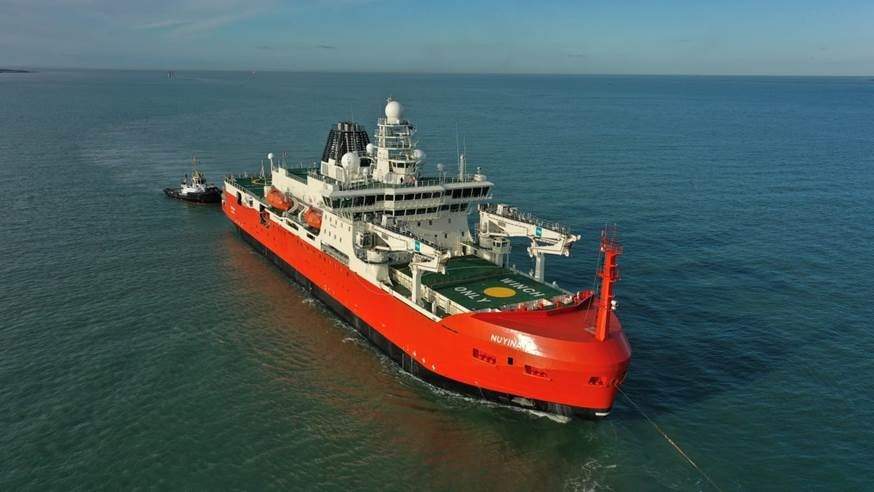 Rapid virus testing on new Australian icebreaker