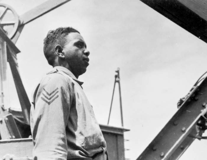 Reg Saunders was the first Aboriginal officer in the army. His legacy still matters today