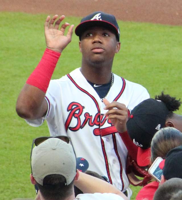 Atlanta Braves Outfielder Ronald Acuna Jr. Knocked to Ground By Fans