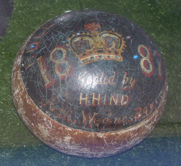 'Biggest ever ball' for ancient football match