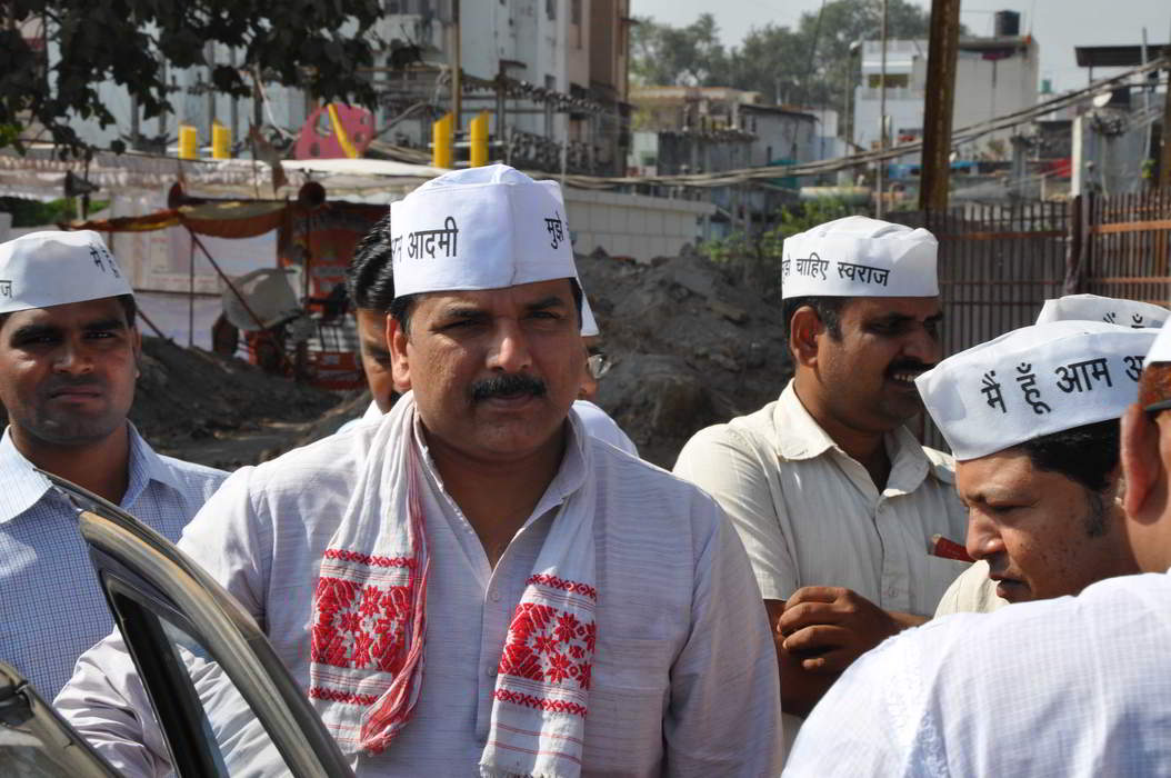 'My name is Arvind Kejriwal and I am not a terrorist': AAP MP Sanjay Singh on Delhi CM's message