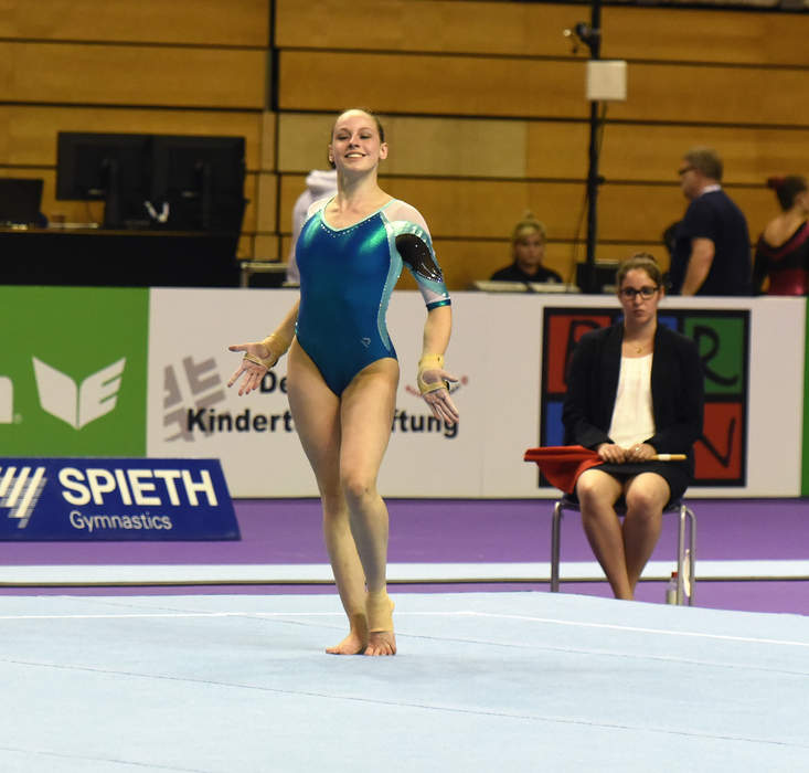 Sarah Voss: German gymnast's outfit takes on sexualisation in sport