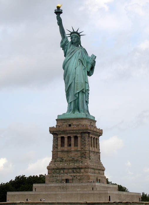 Statue of Liberty's 'little sister' arrives in United States from France in time for Fourth of July