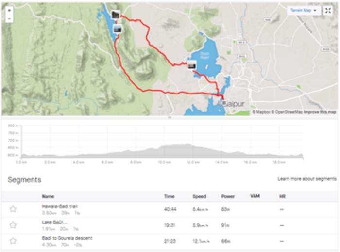 Strava is an accurate GPS tracking app with plenty of social features